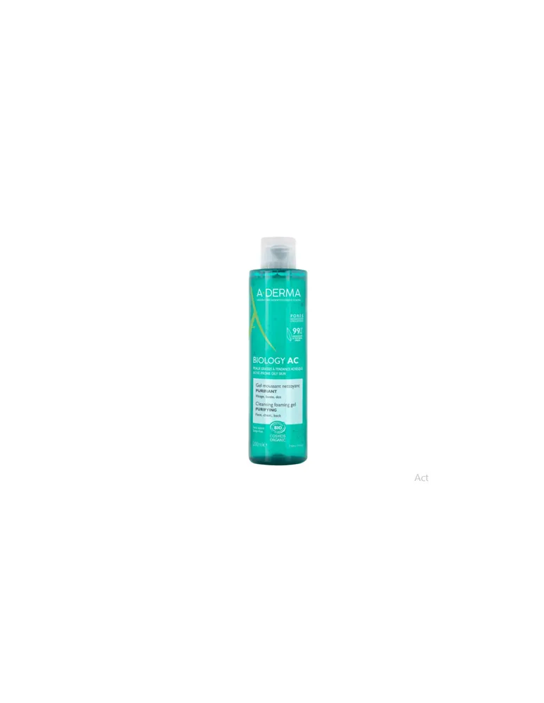 ADERMA BIOLOGY AC GEL MOUSSANT PURIFIANT 200ML