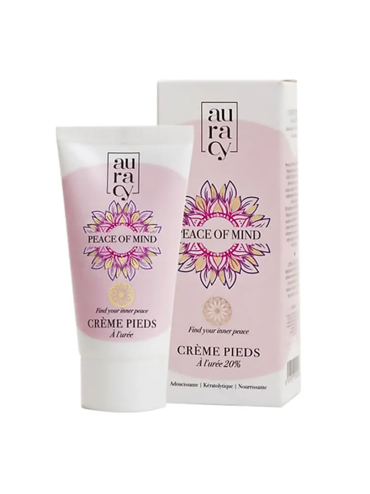 AURACY PEACE OF MIND CREME PIEDS A L'UREE 20% 50GR
