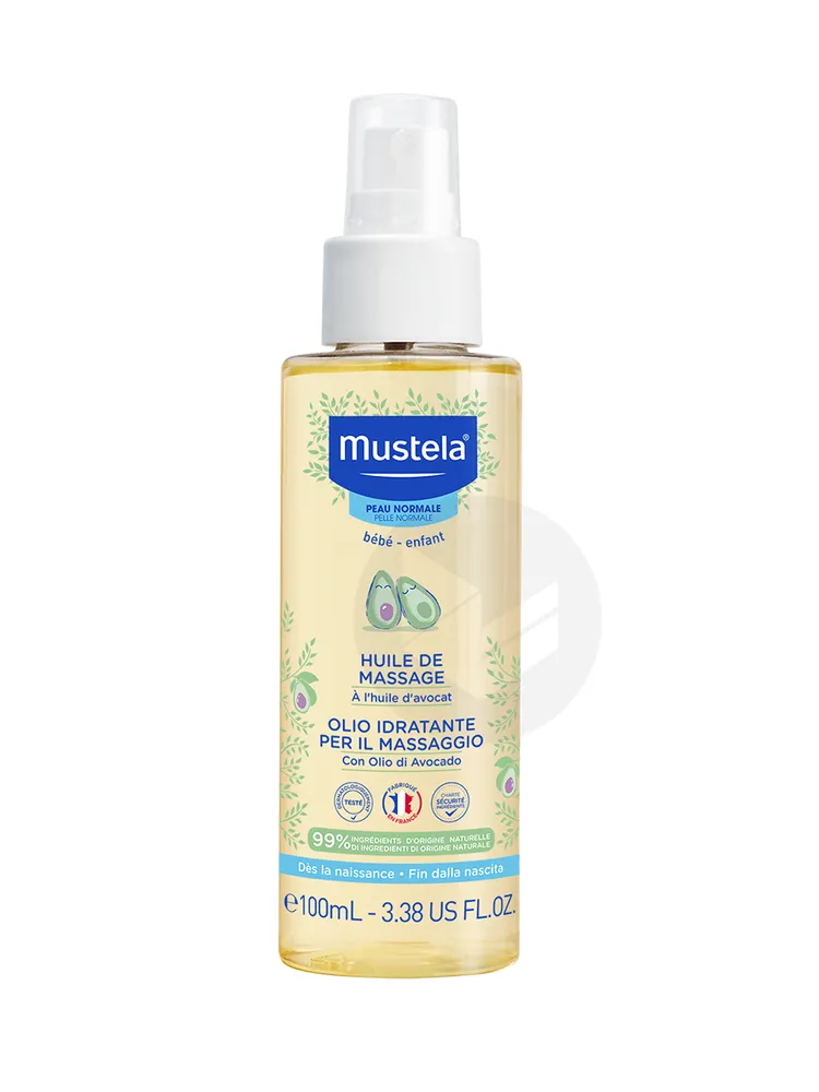 MUSTELA HUILE DE MASSAGE PEAU NORMAL 100 ML