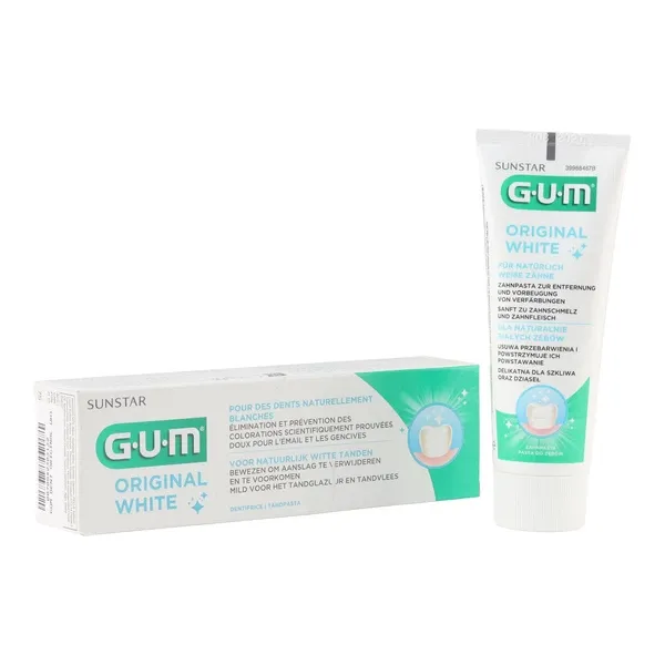 GUM DENTIFRICE ORIGINAL WHITE 75ML