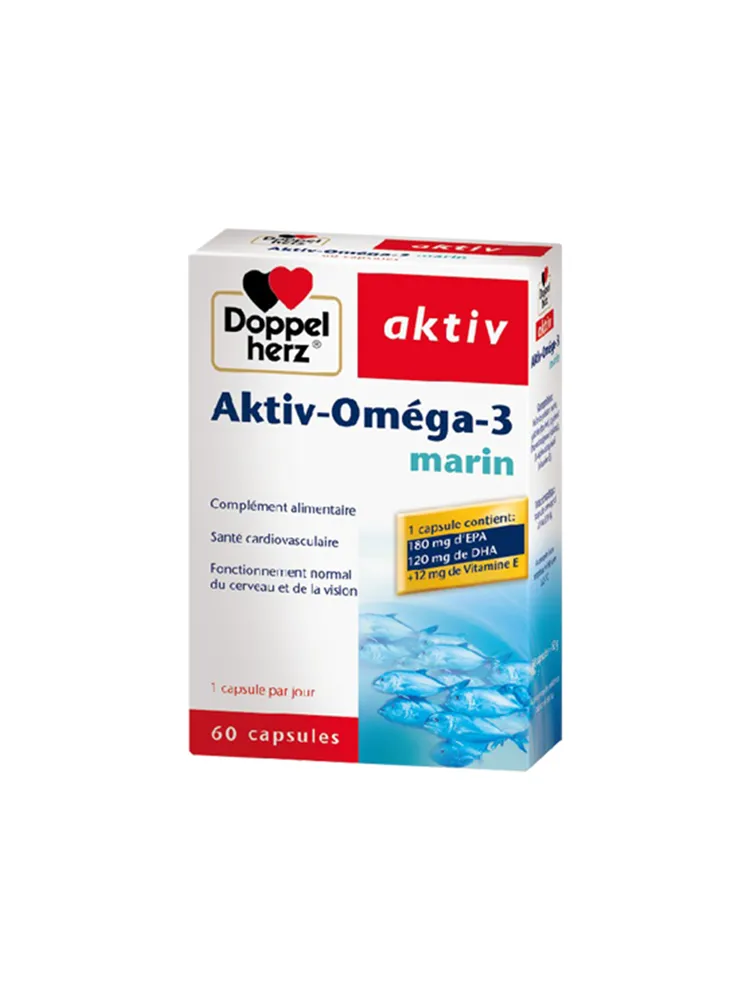AKTIV OMEGA 3 MARIN 60 CAPSULES
