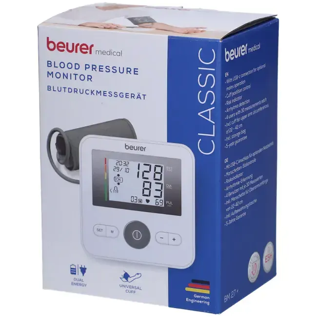 BEURER BM 27 TENSIOMETRE AU BRAS