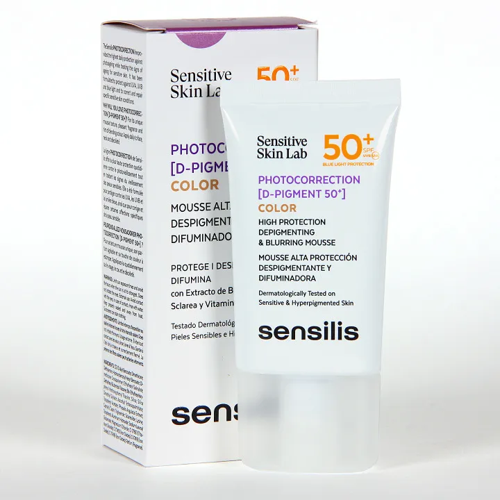 SENSILIS PHOTOCORRECTION [D-PIGMENT 50+] MOUSSE TEINTE SPF50+ 40ML