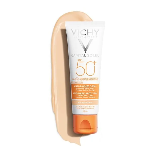 Vichy Capital Soleil Soin Anti-Taches Teinté 3en1 SPF50 50ml