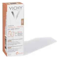 Vichy Capital Soleil UV-Age Daily Fluide Teinté Anti-Photovieillissement SPF50+