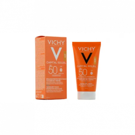 Vichy Capital Soleil Émulsion Toucher Sec Teintée SPF50+ 50ml
