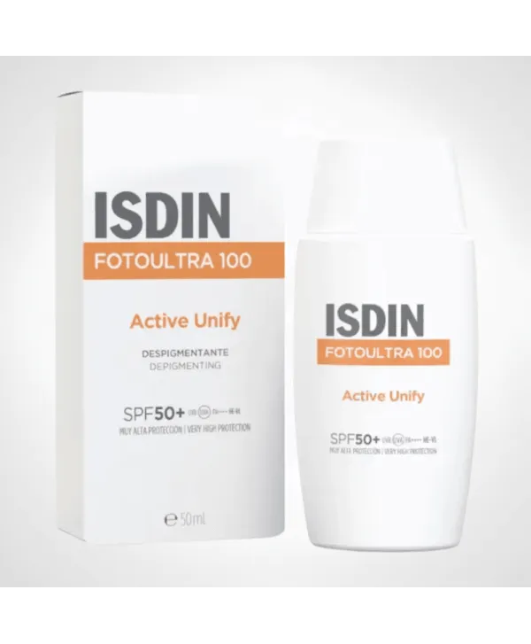 ISDIN PHOTOPROTECTION ACTIVE UNIFY FUSION FLUID INVISIBLE SPF 50+ 50ML