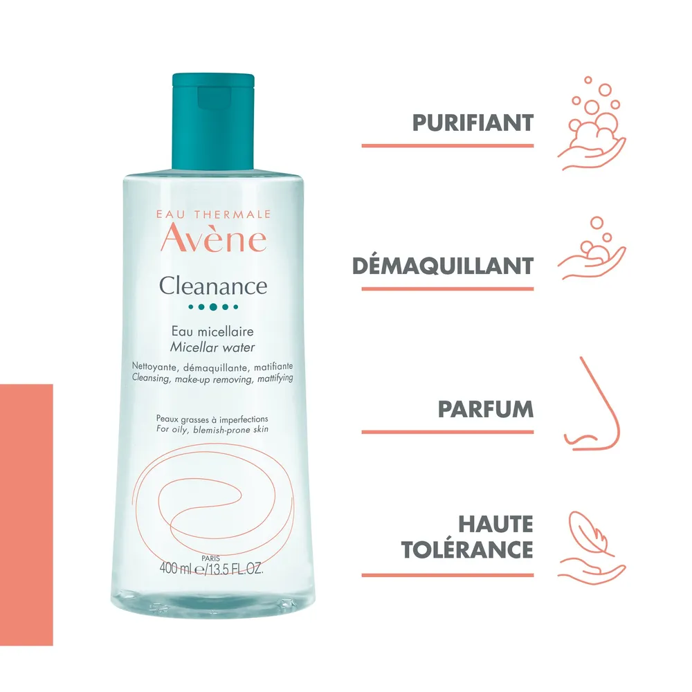 AVENE CLEANANCE EAU MICELLAIRE 400ML