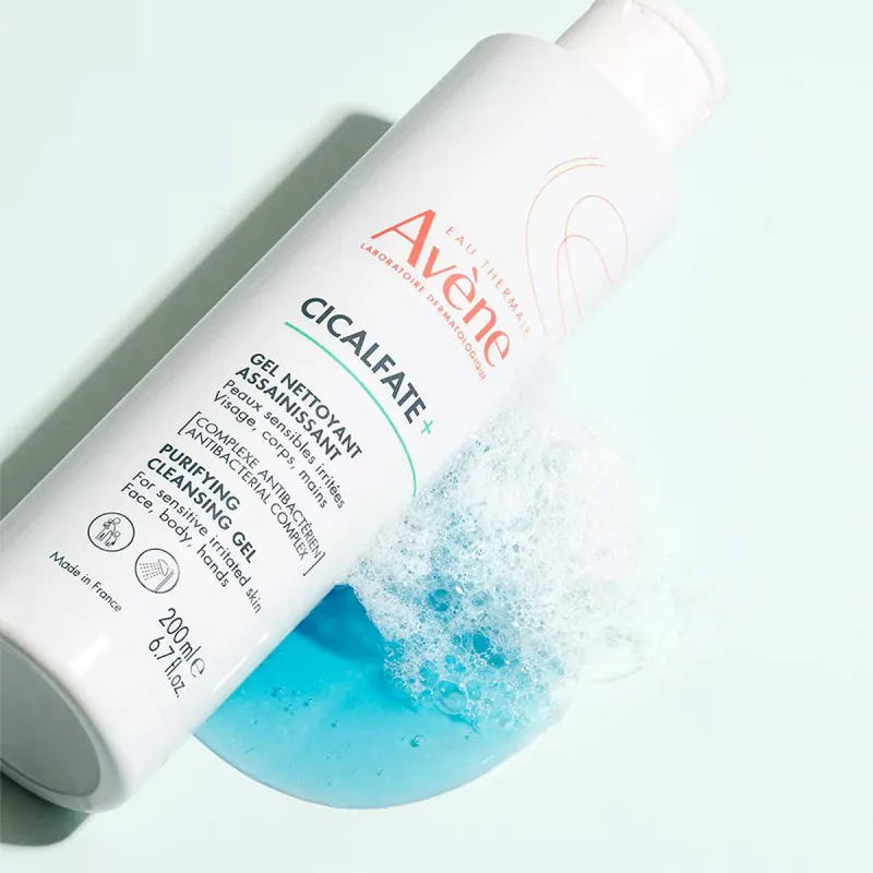 AVENE CICALFATE+ GEL NETTOYANT ASSAINISSANT 200ML