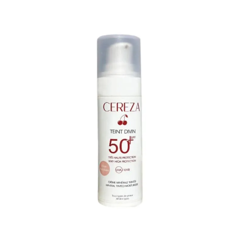 Cereza Teint Divin Écran Minéral Beige Porcelaine SPF50+