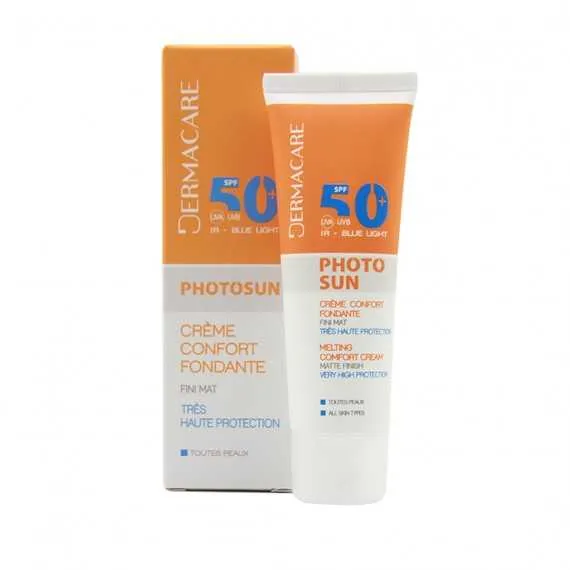 DERMACARE PHOTOSUN CREME CONFORT FONDANTE INVISIBLE SPF50+ 50ML
