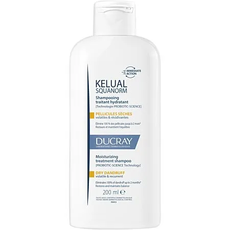 DUCRAY SQUANORM SHAMPOOING PELLICULES SECHES 200ML