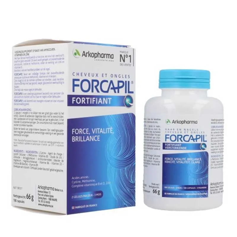 ARKOPHARMA FORCAPIL CHEVEUX ET ONGLES 180 GELULES