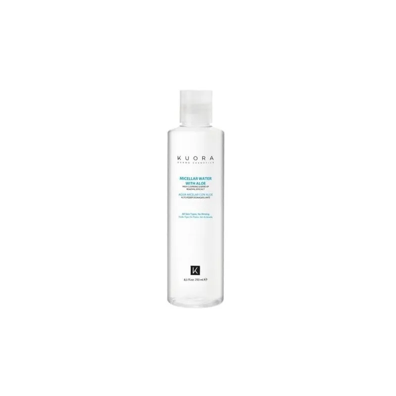 KUORA EAU MICELLAIRE NETTOYANTE À L'ALOE VERA 250ML