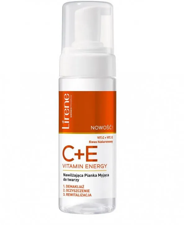 LIRENE C+E VITAMIN ENERGY MOUSSE NETTOYANTE 150ML