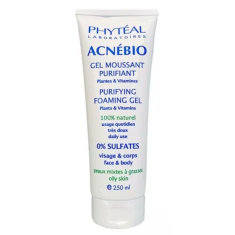 PHYTEAL ACNEBIO GEL MOUSSANT 250ML