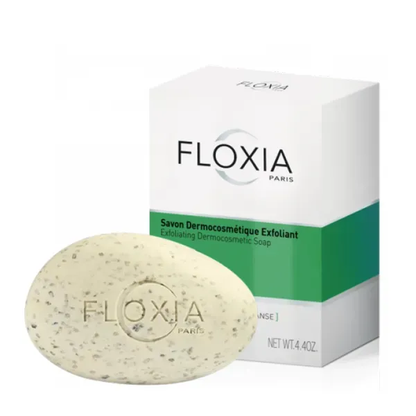 FLOXIA SAVON EXFOLIANT REGULATEUR PEAUX GRASSES 125G