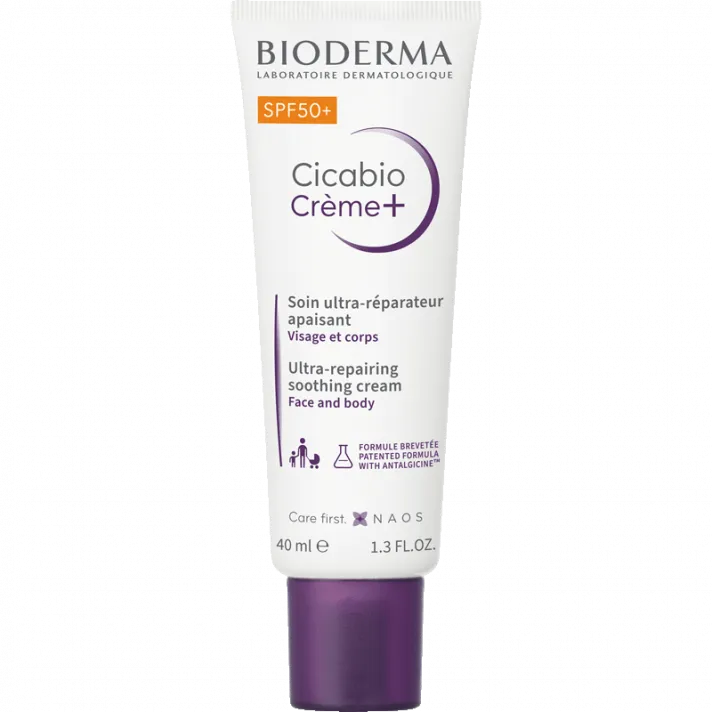 Bioderma Cicabio SPF50+ Soin Réparateur Apaisant 30ml