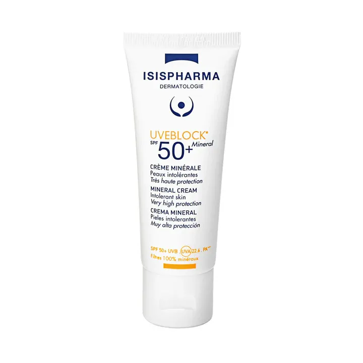 ISISPHARMA UVEBLOCK CREME MINERALE SPF50+ 40ML