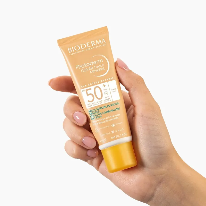 BIODERMA Photoderm Cover Touch Minéral Teinté Claire SPF50+ 40g