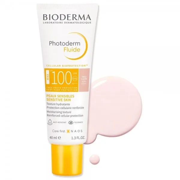 Bioderma Photoderm Fluide Max Teinté Très Claire SPF100 40ml