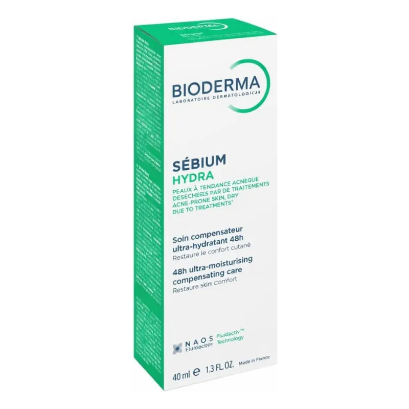 BIODERMA SEBIUM HYDRA SOIN HYDRATANT COMPENSATEUR 40ML