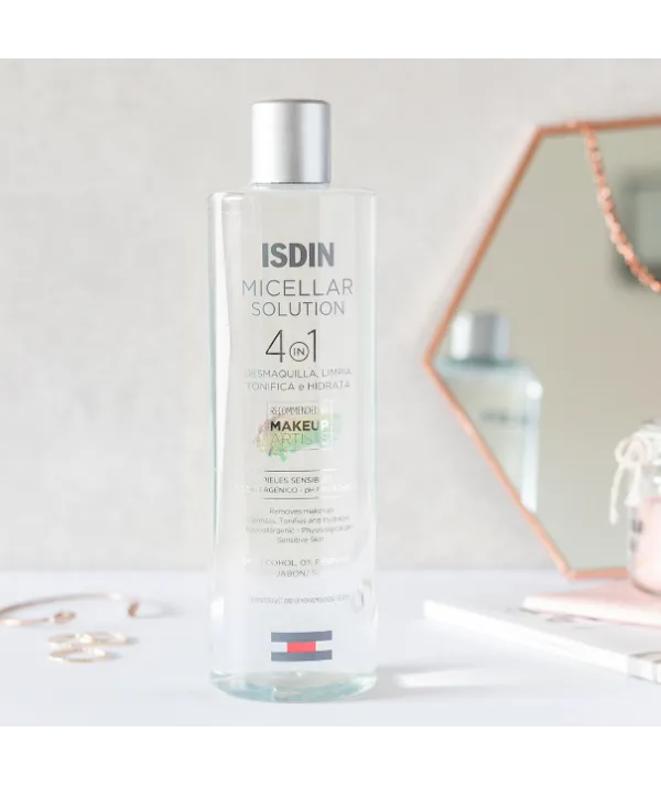 ISDIN SOLUTION MICELLAR HYDRATANTE 4EN1 400ML