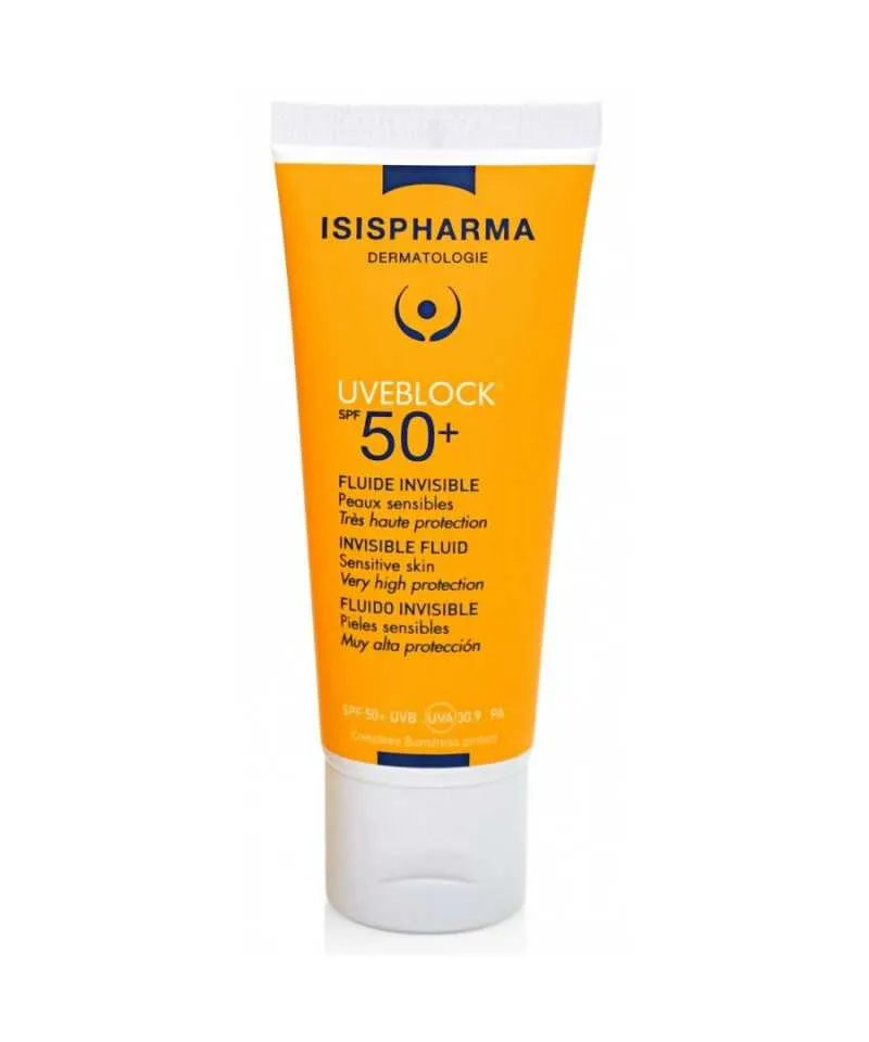 ISISPHARMA UVEBLOCK 50+ FLUIDE INVISIBLE 40ML