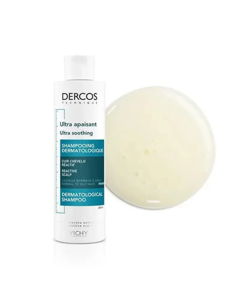 Vichy Dercos Shampooing Ultra Apaisant Cheveux Gras 200ml
