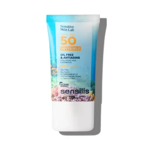 SENSILIS GEL MAT INVISIBLE OIL FREE ANTI AGE SPF50+ 40ML
