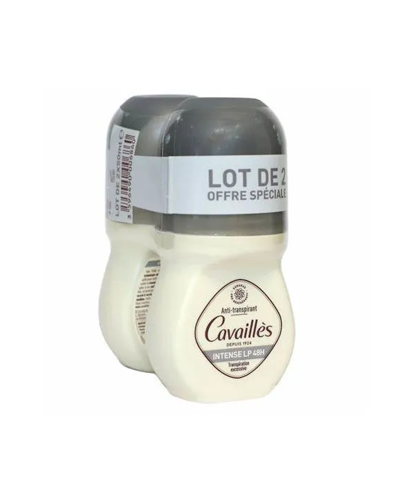 Roge Cavaillès Anti-Transpirant Intense-LP Roll-On 50 ml lot de 2