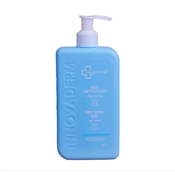 INNOVADERM GEL NETTOYANT PEAU SECHE 380ML