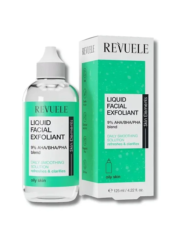 REVUELE - EXFOLIANT LIQUIDE VISAGE 9% POUR PEAUX GRASSES 125 ML