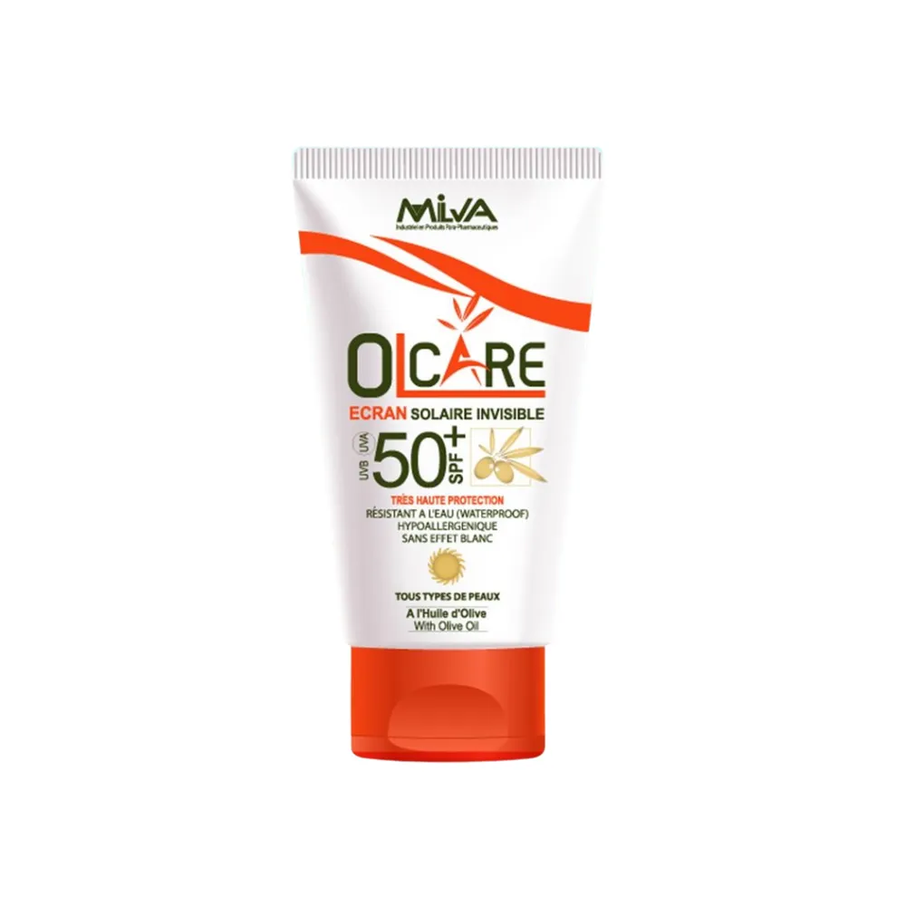 MILVA Olcare Ecran Solaire Invisible SPF50+ 50ml