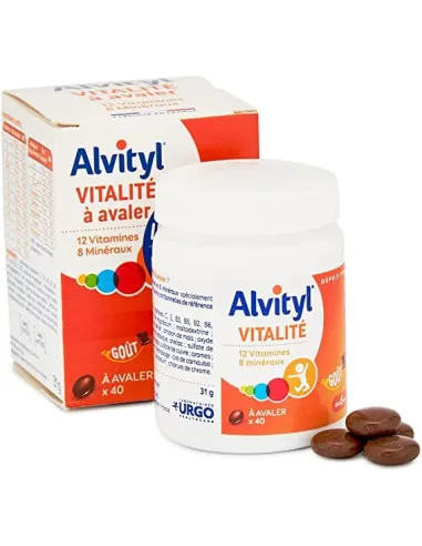 ALVITYL Vitalité A Avaler 40 COMPRIMES