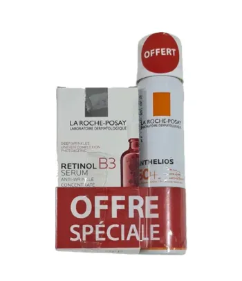 LA ROCHE POSAY RETINOL B3 SERUM ANTI RIDES + ANTHELIOS BRUME VISAGE SPF50+ OFFERTE