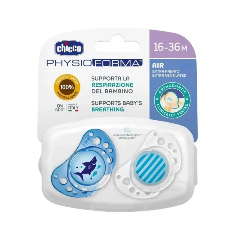 CHICCO SUCETTE PHYSIOFORMA AIR 16-36M