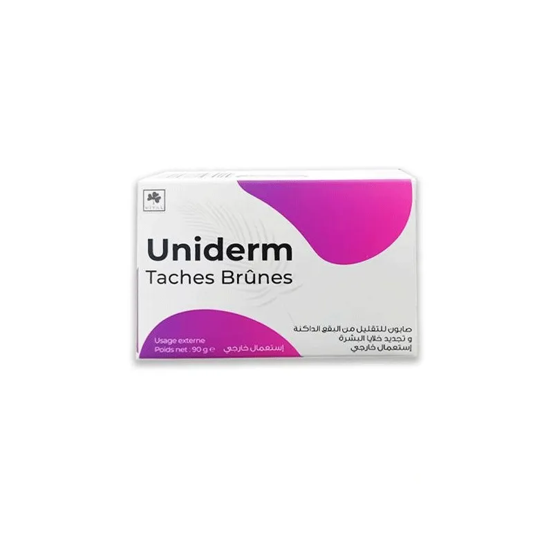 VITAL UNIDERM SAVON ANTI TACHES BRUNES 90G