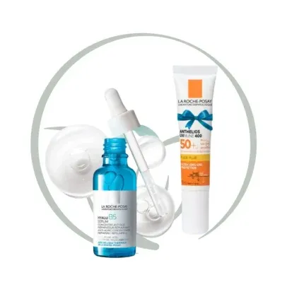 LA ROCHE POSAY COFFRET HYALU B5 SERUM 30ML + UVMUNE 400 FLUIDE INVISIBLE SPF50+ 15ML OFFERT