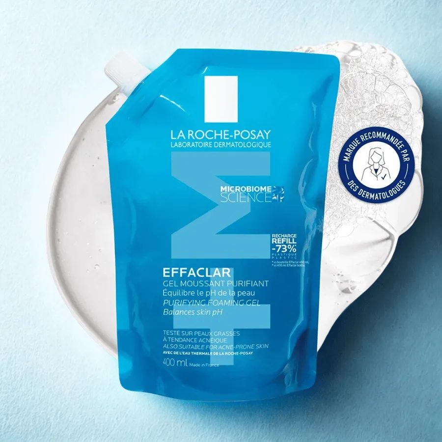 La Roche-Posay Effaclar Gel Moussant Purifiant Recharge 400ml