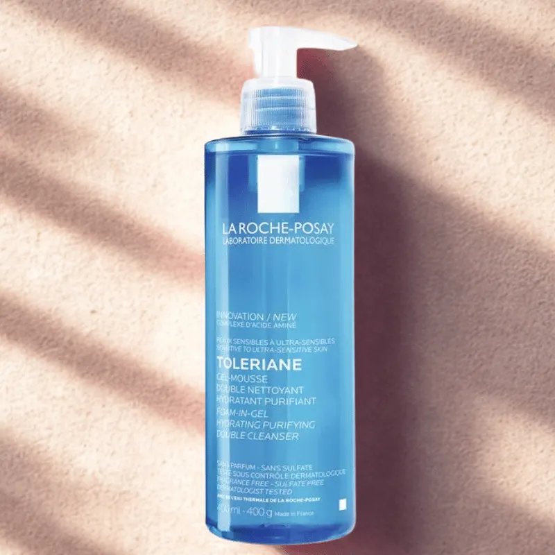 La Roche-Posay Toleriane Gel Moussant Double Nettoyant Purifiant Apaisant 400ml