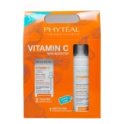 Phyteal Coffret Vitamine C : Sérum Visage 30ml + Mousse Nettoyante 200ml Offerte