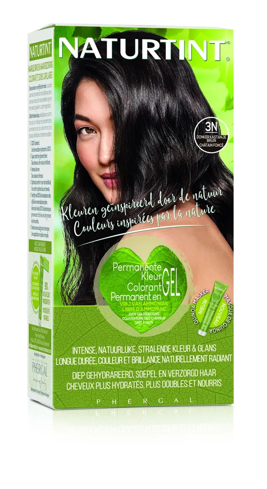 NATURTINT COLORATION PERMANANTE 3N CHATAIN FONCE 170 ML