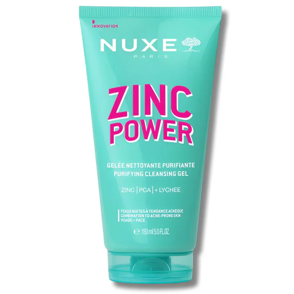 Nuxe Zinc Power Gelée Nettoyante Purifiante 150ml