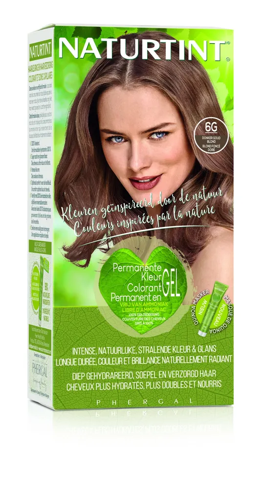 NATURTINT COLORATION PERMANANTE 6G CHATAIN FONCE DORE 170 ML