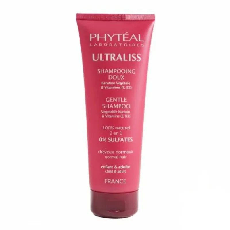 PHYTEAL ULTRALISS SHAMPOOING DOUX CHEVEUX NORMAUX A LA VITAMINE B3 250ML