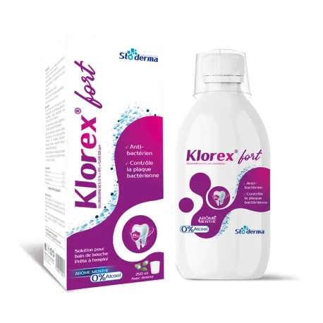 STODERMA KLOREX SOLUTION BAIN DE BOUCHE 250ML