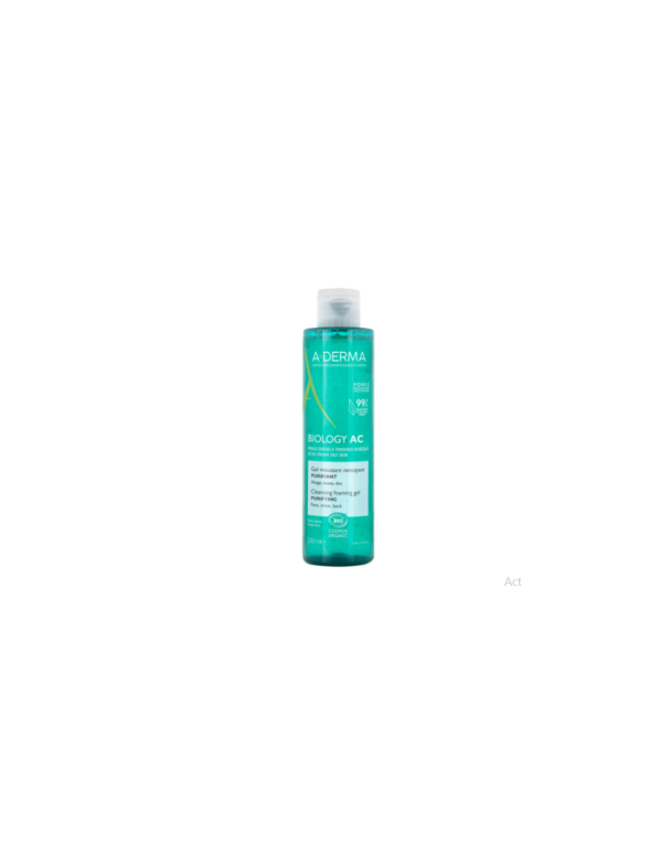A-DERMA BIOLOGY AC GEL MOUSSANT PURIFIANT 200ML