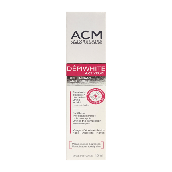 ACM DEPIWHITE ACTIVE GEL UNIFIANT ANTI TACHE 40ML