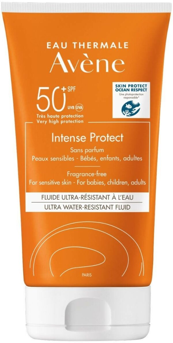 AVENE INTENSE PROTECT FLUIDE ULTRA-RESISTANT A L'EAU SPF50+, 150ML